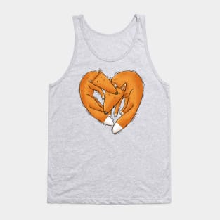 Sleepy Foxes Tank Top